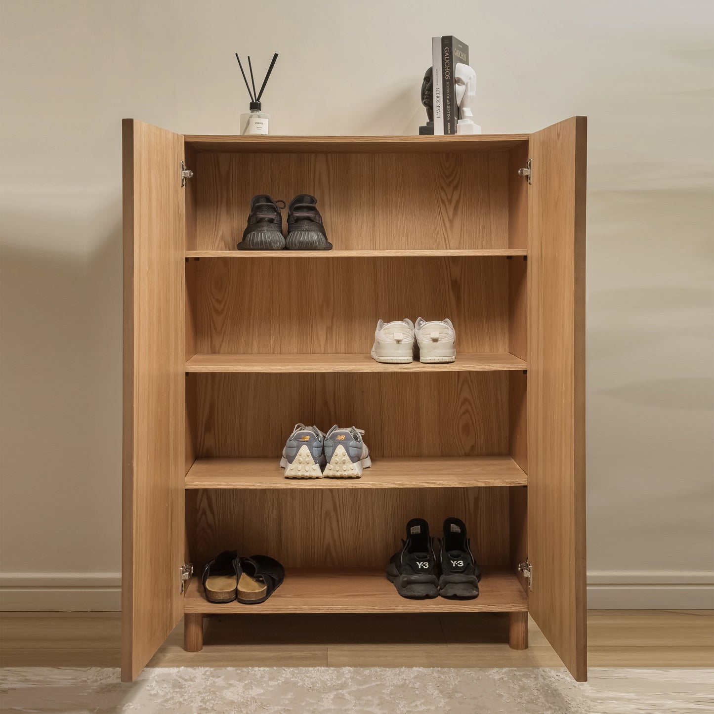 Crate Shoe Cabinet