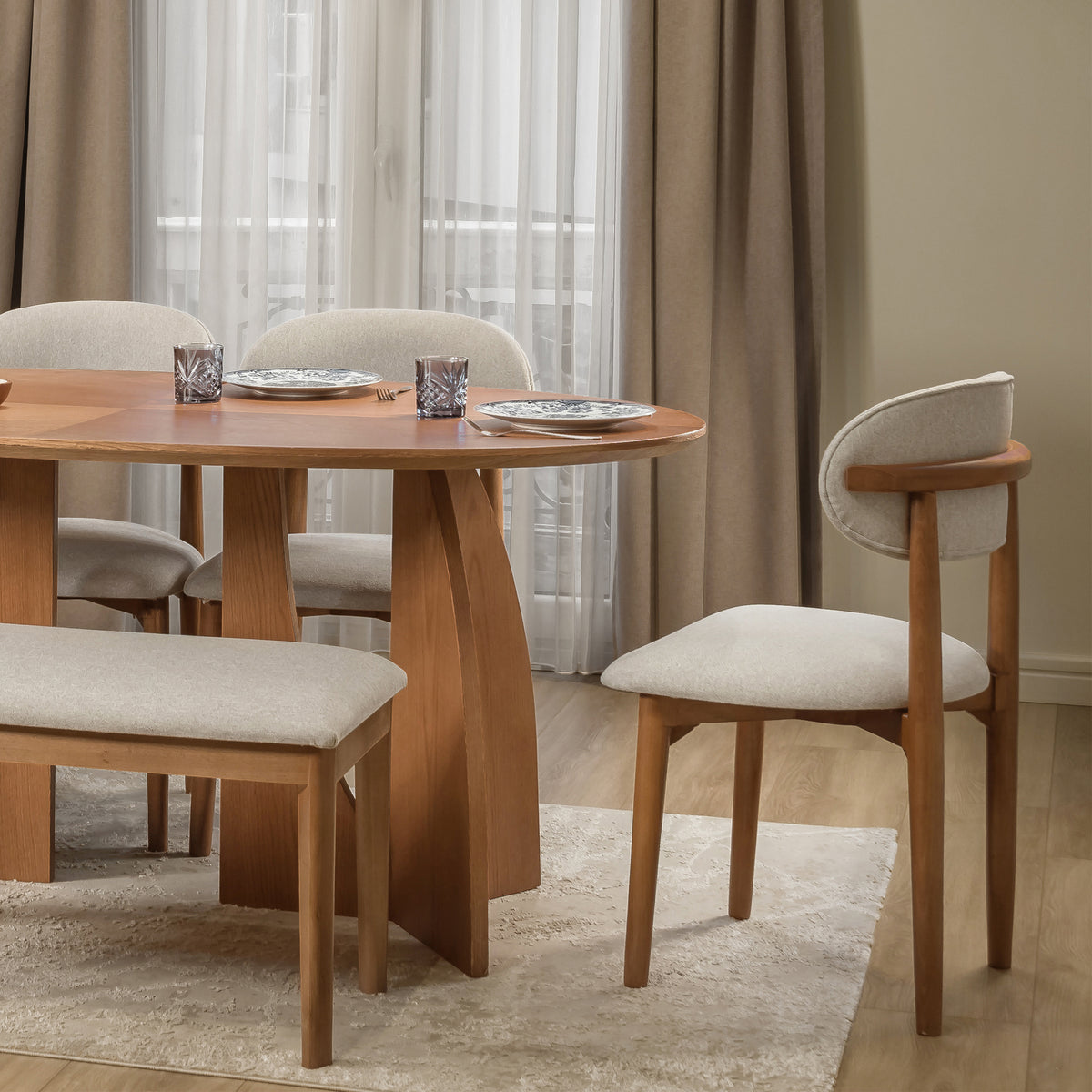 Luna Oval Dining Set – table-mart.com