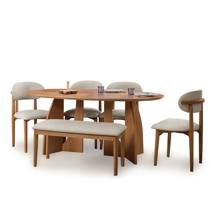 Luna Oval Dining Set